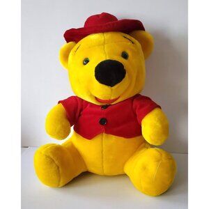DISNEY WINNIE THE POOH COWBOY PLUSH STUFFED LARGE 22" NWOT